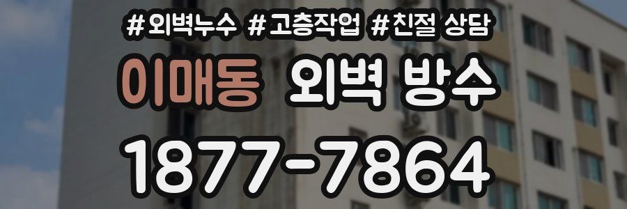 이매동 외벽 방수