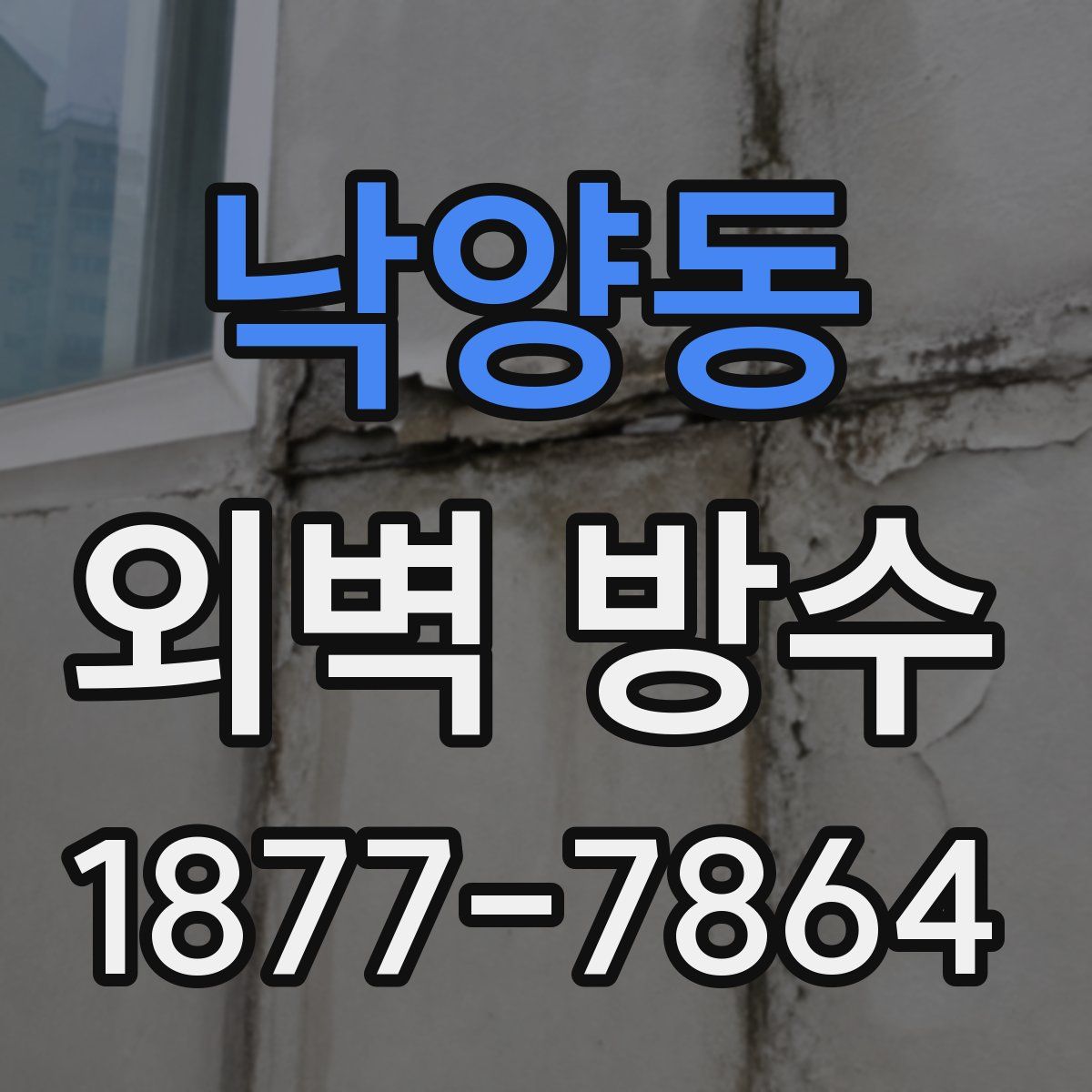 낙양동 외벽 방수