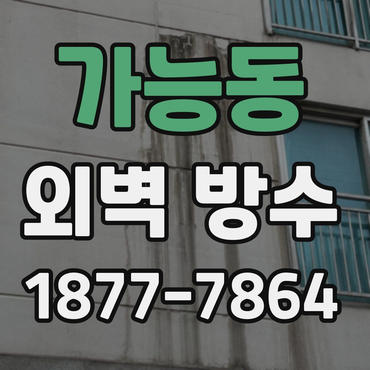가능동 외벽 방수