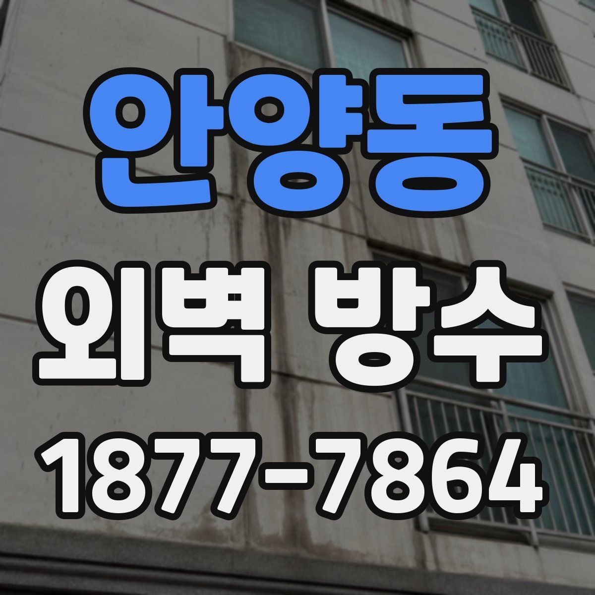 안양동 외벽 방수