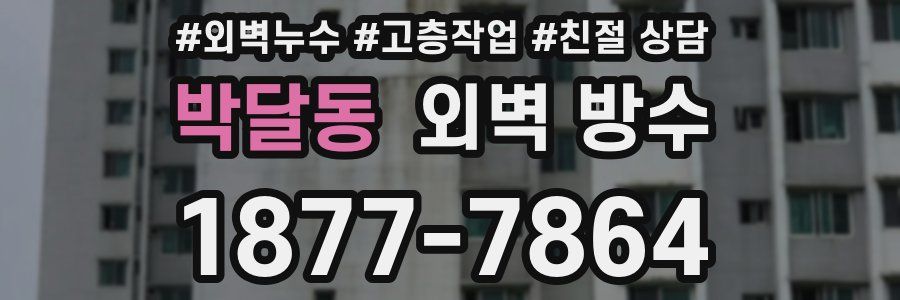 박달동 외벽 방수