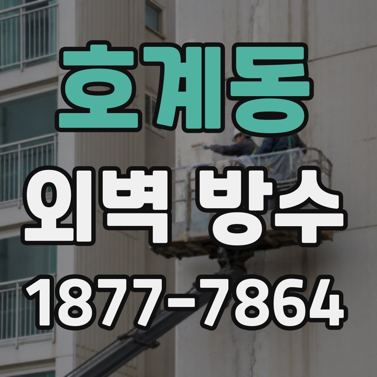 호계동 외벽 방수 공정별 역할과 진행 방식