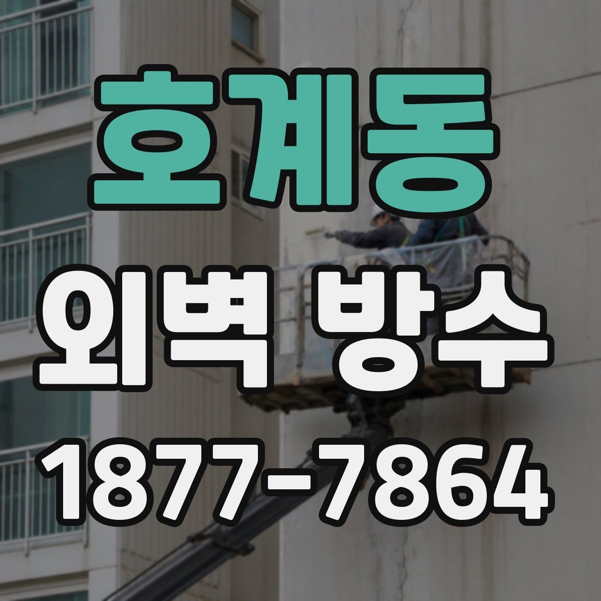 호계동 외벽 방수