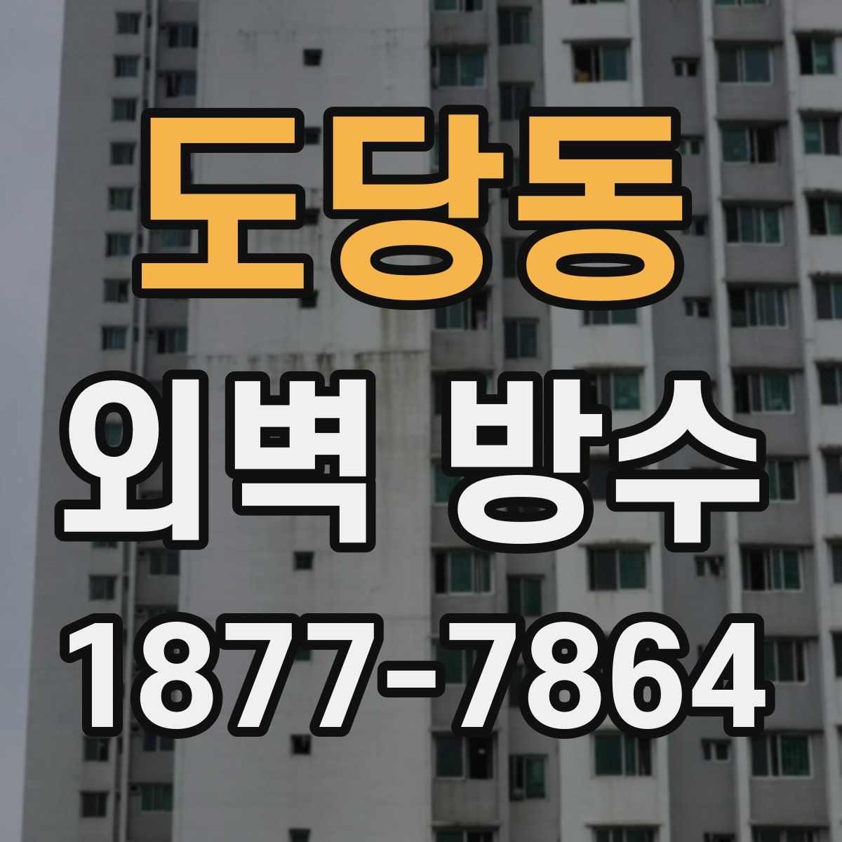 도당동 외벽 방수
