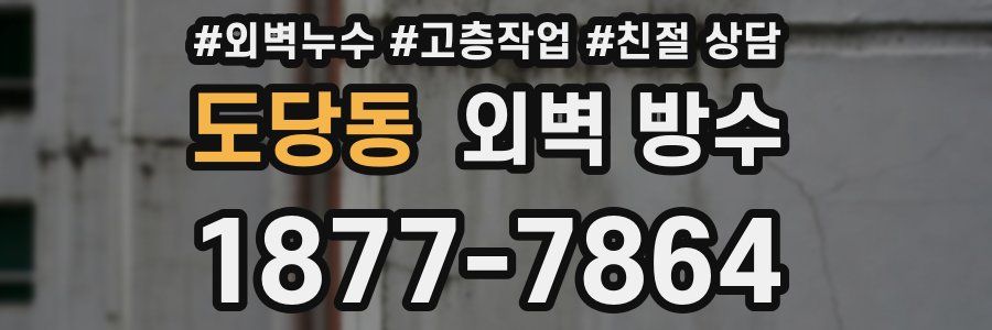 도당동 외벽 방수