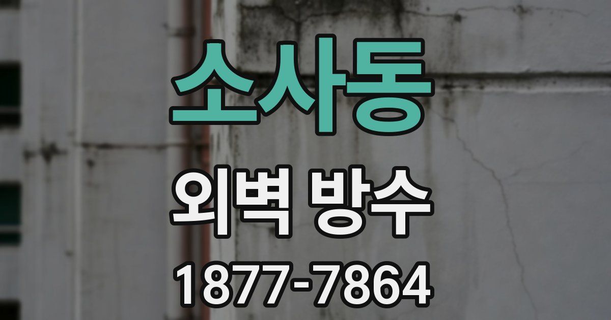 소사동 외벽 방수