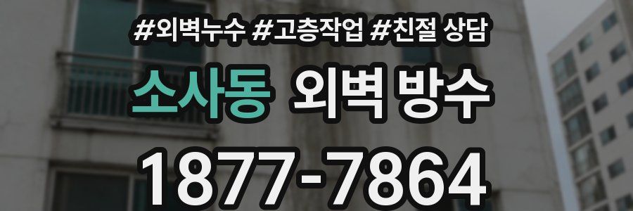 소사동 외벽 방수