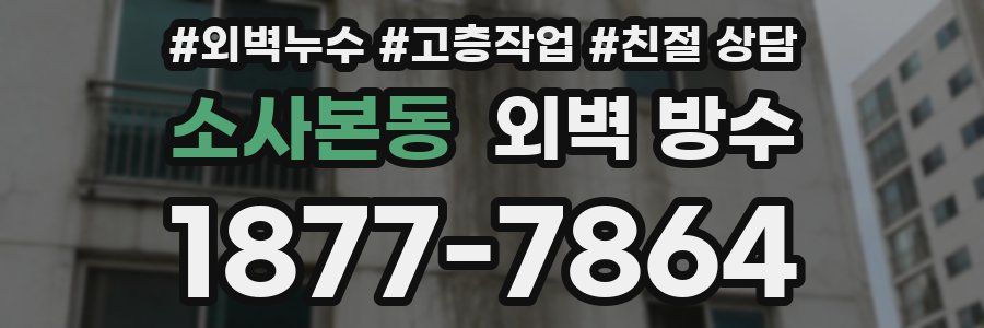 소사본동 외벽 방수