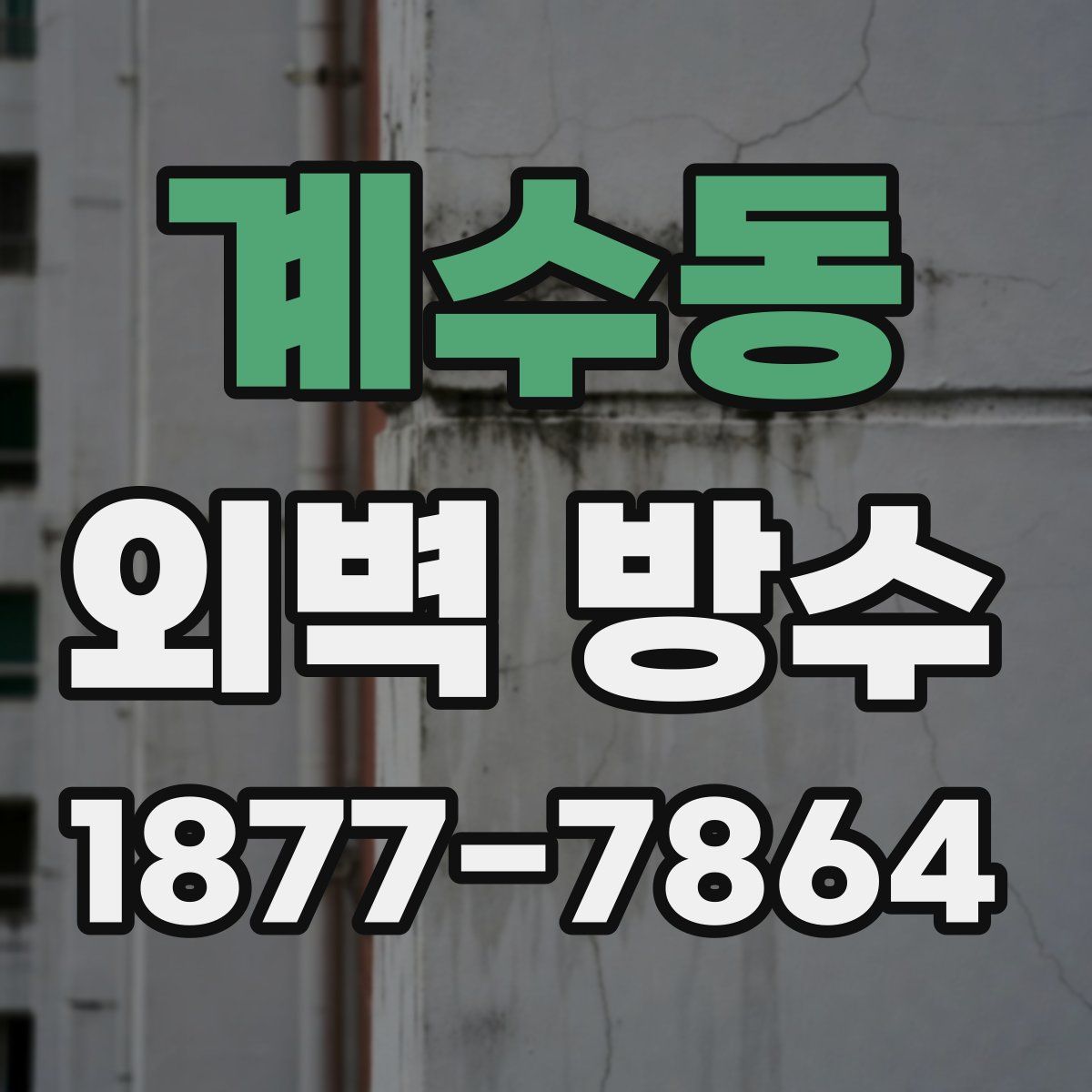 계수동 외벽 방수