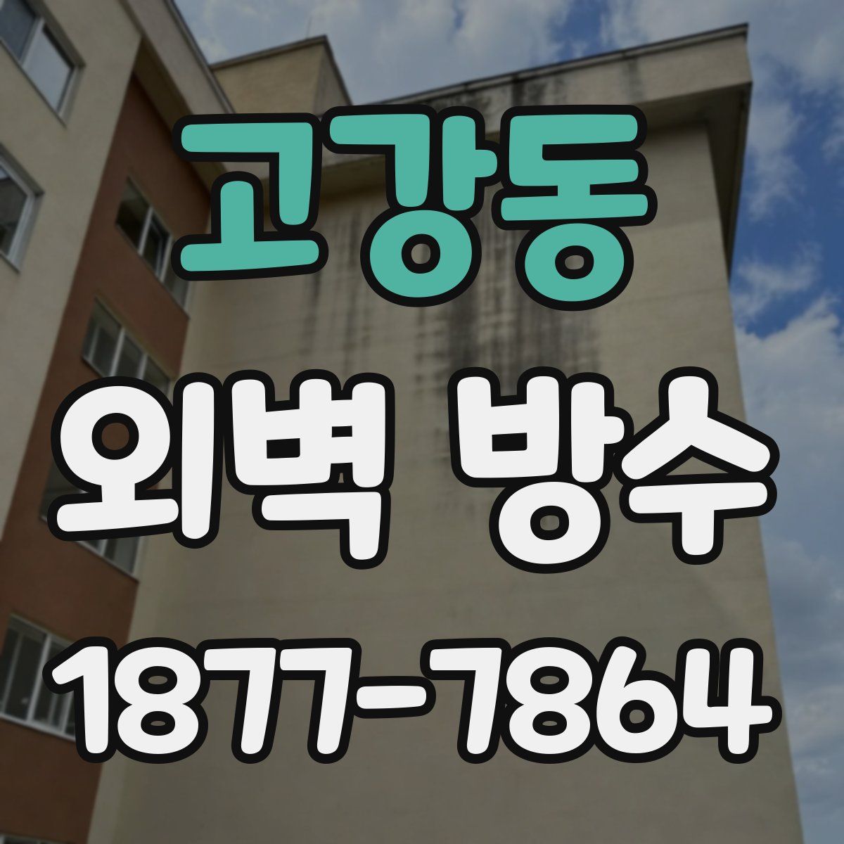 고강동 외벽 방수