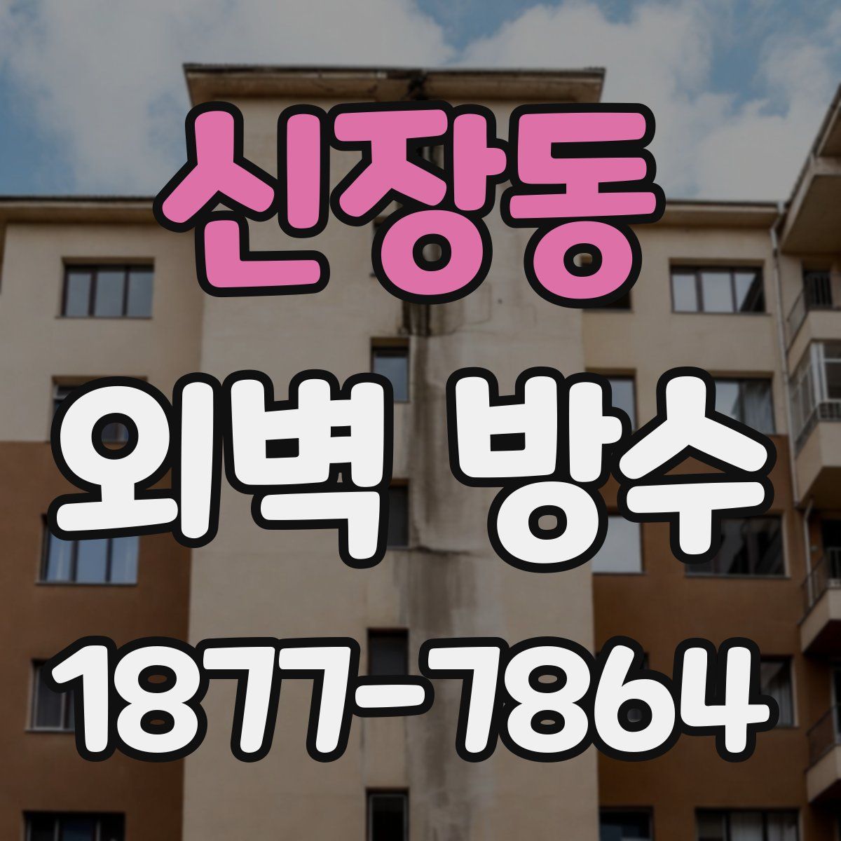 신장동 외벽 방수