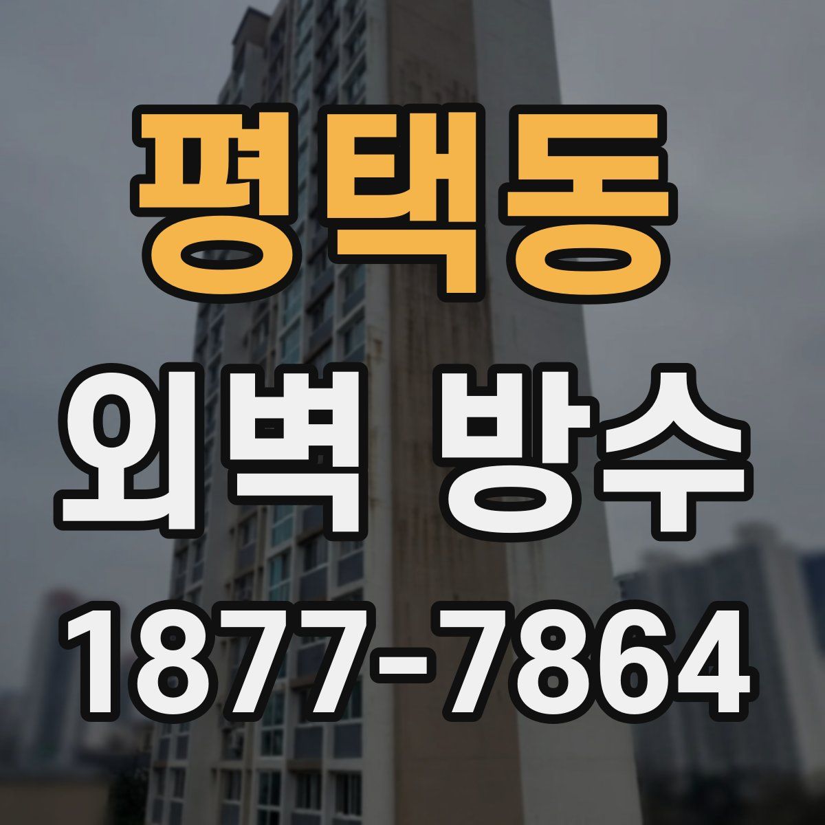 평택동 외벽 방수