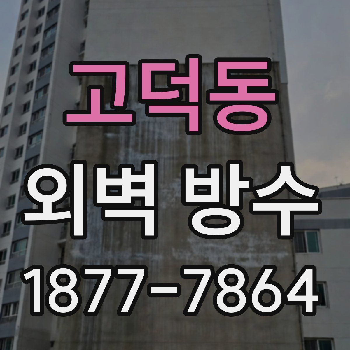 고덕동 외벽 방수