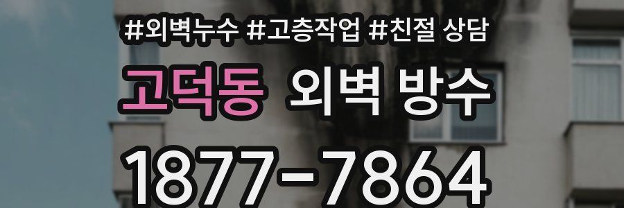 고덕동 외벽 방수