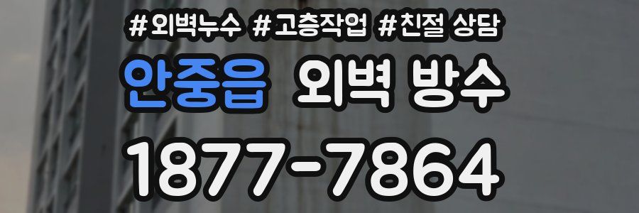 안중읍 외벽 방수