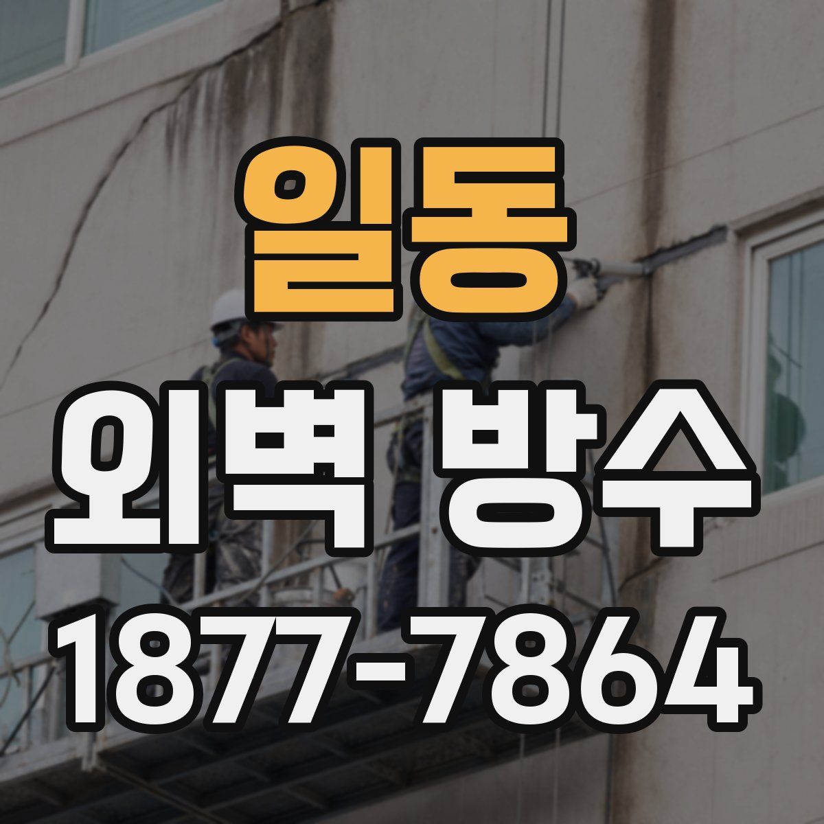 일동 외벽 방수