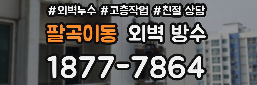 팔곡이동 외벽 방수