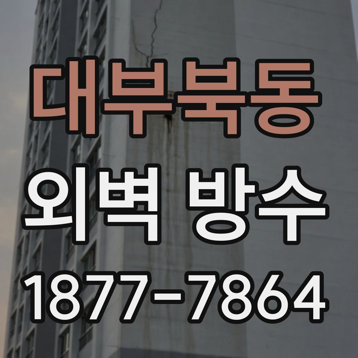 대부북동 외벽 방수