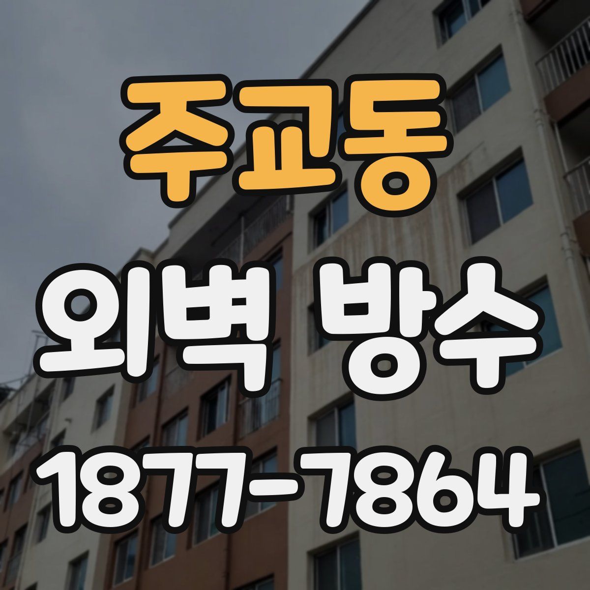 주교동 외벽 방수