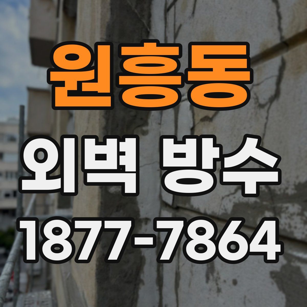 원흥동 외벽 방수