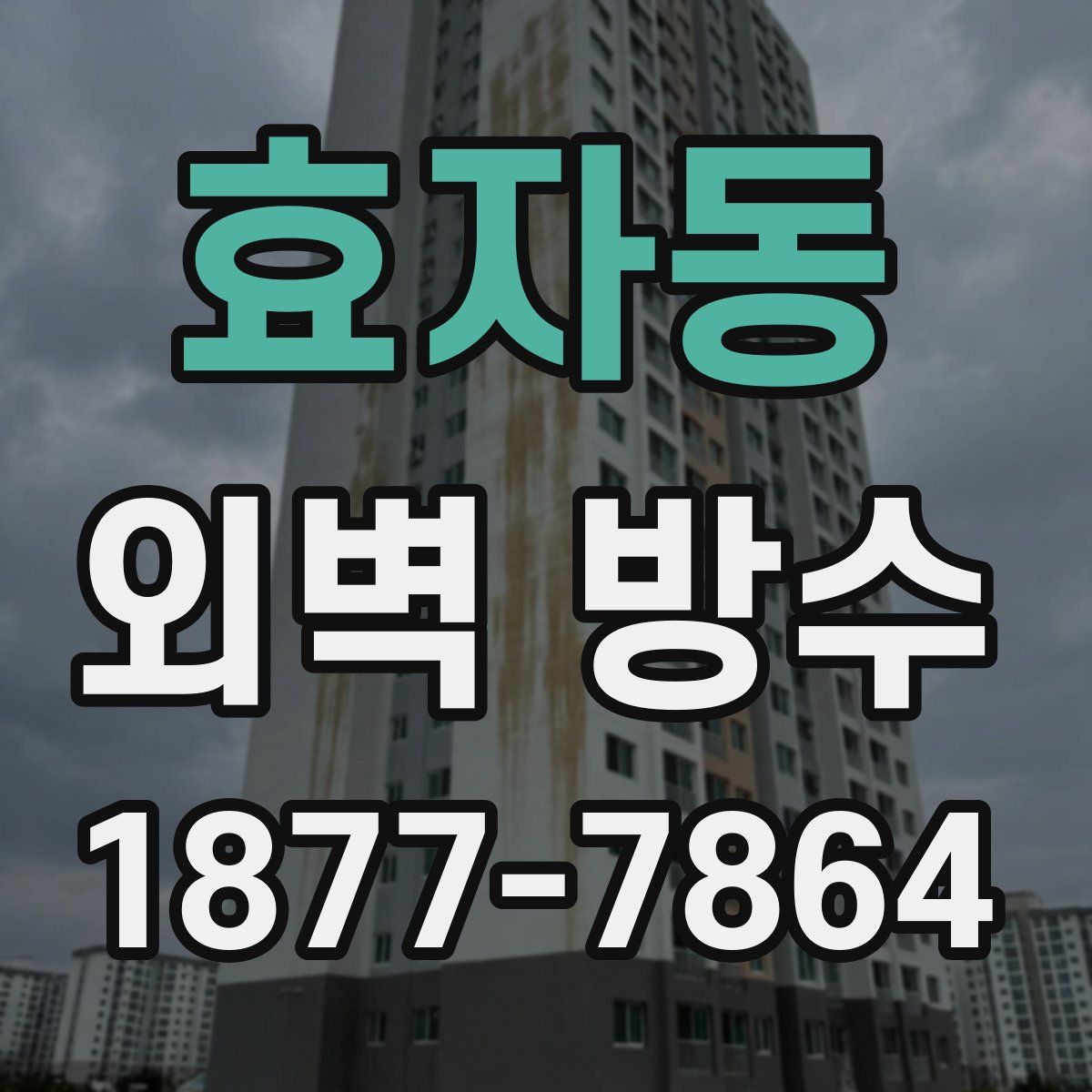 효자동 외벽 방수