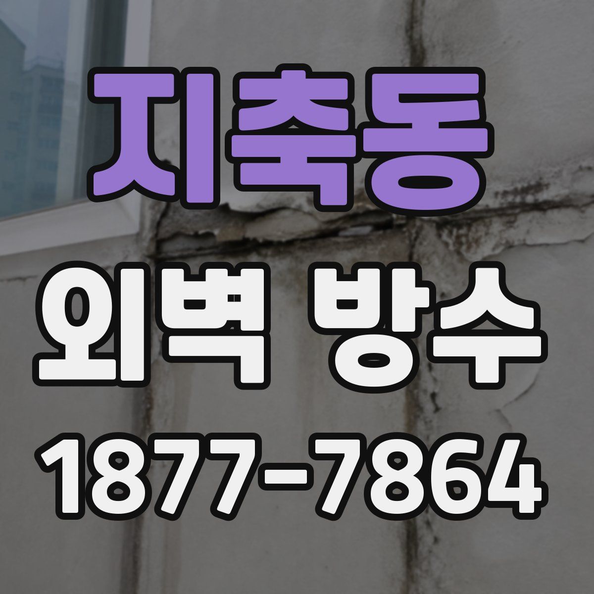 지축동 외벽 방수