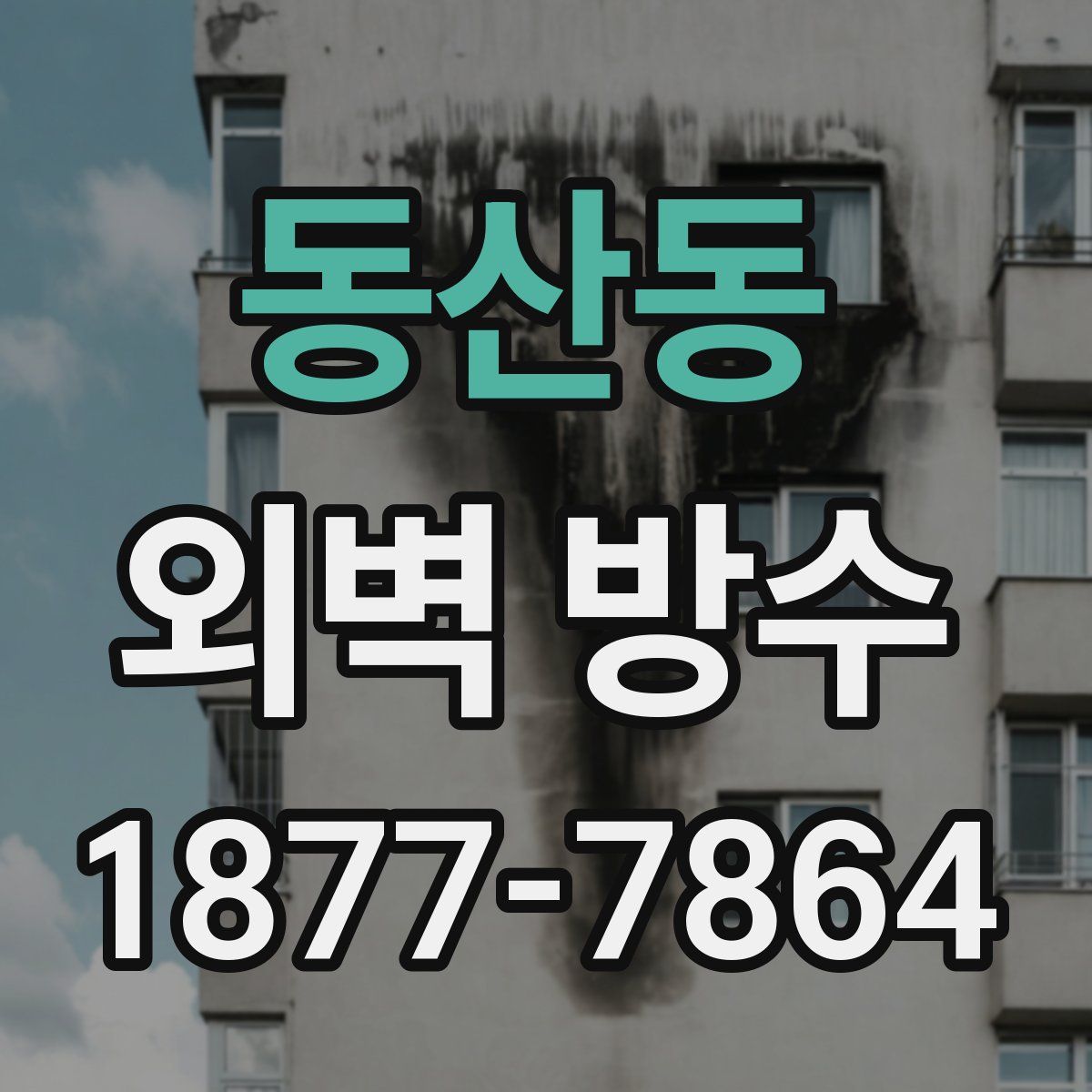 동산동 외벽 방수