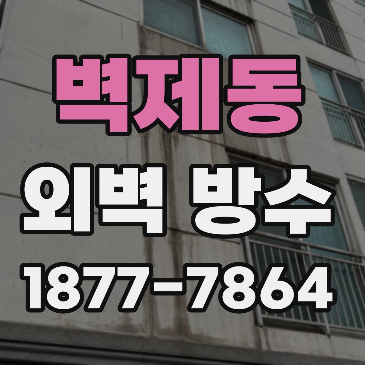 벽제동 외벽 방수