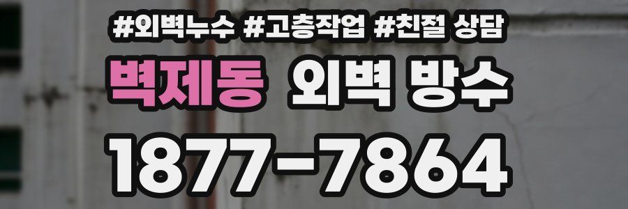 벽제동 외벽 방수