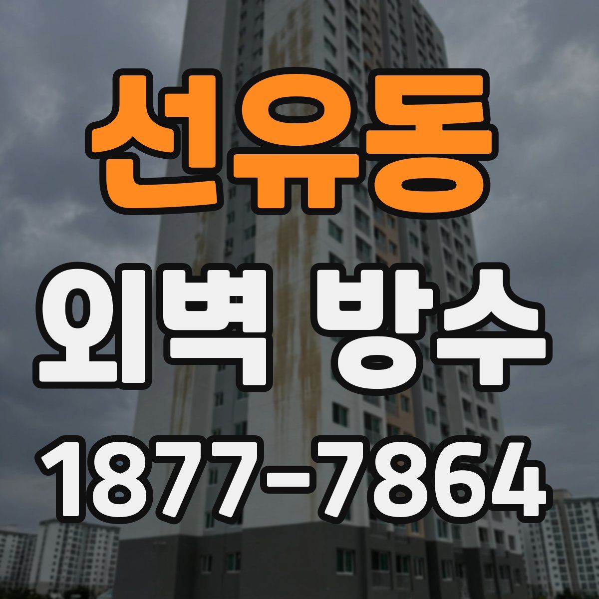 선유동 외벽 방수