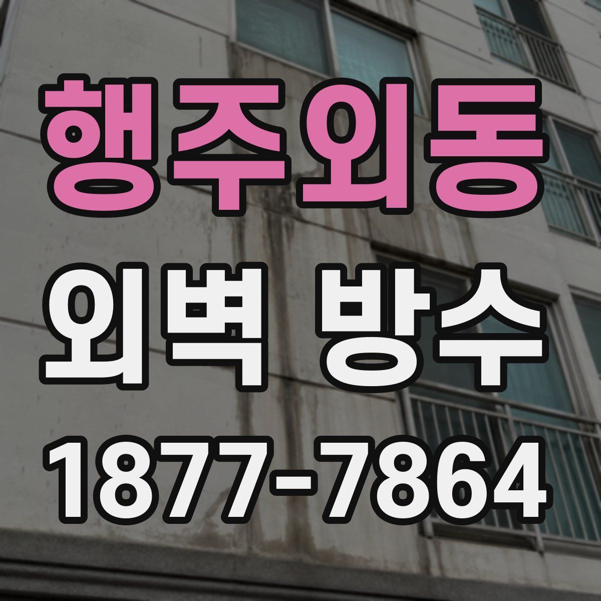 행주외동 외벽 방수