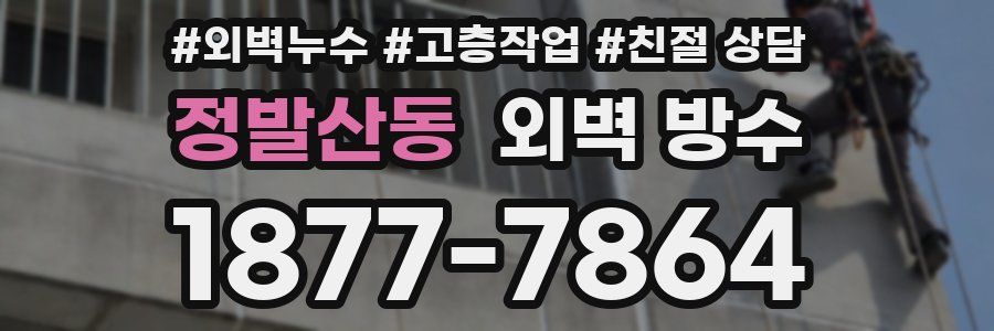 정발산동 외벽 방수