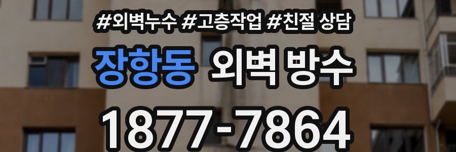 장항동 외벽 방수