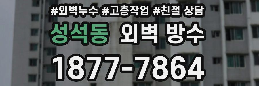 성석동 외벽 방수