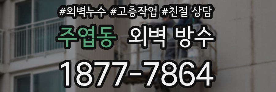 주엽동 외벽 방수