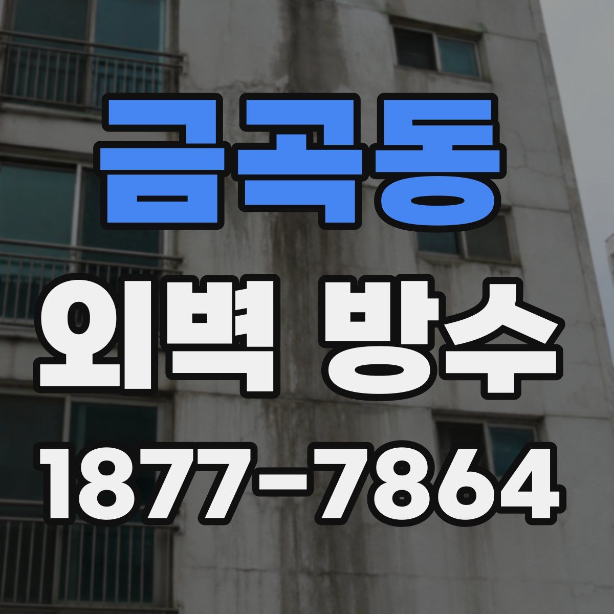 금곡동 외벽 방수