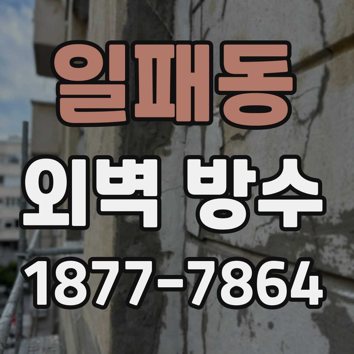 일패동 외벽 방수