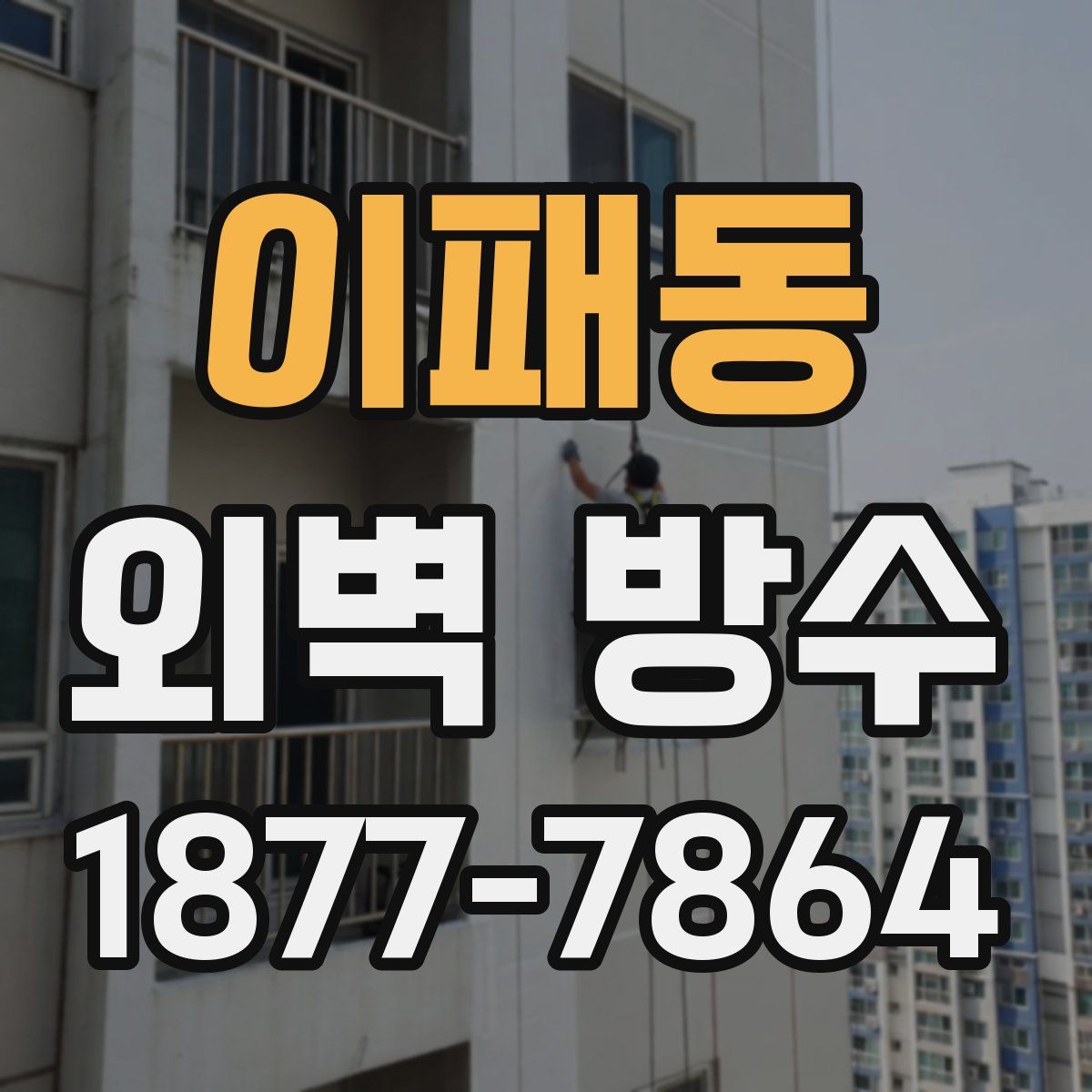 이패동 외벽 방수