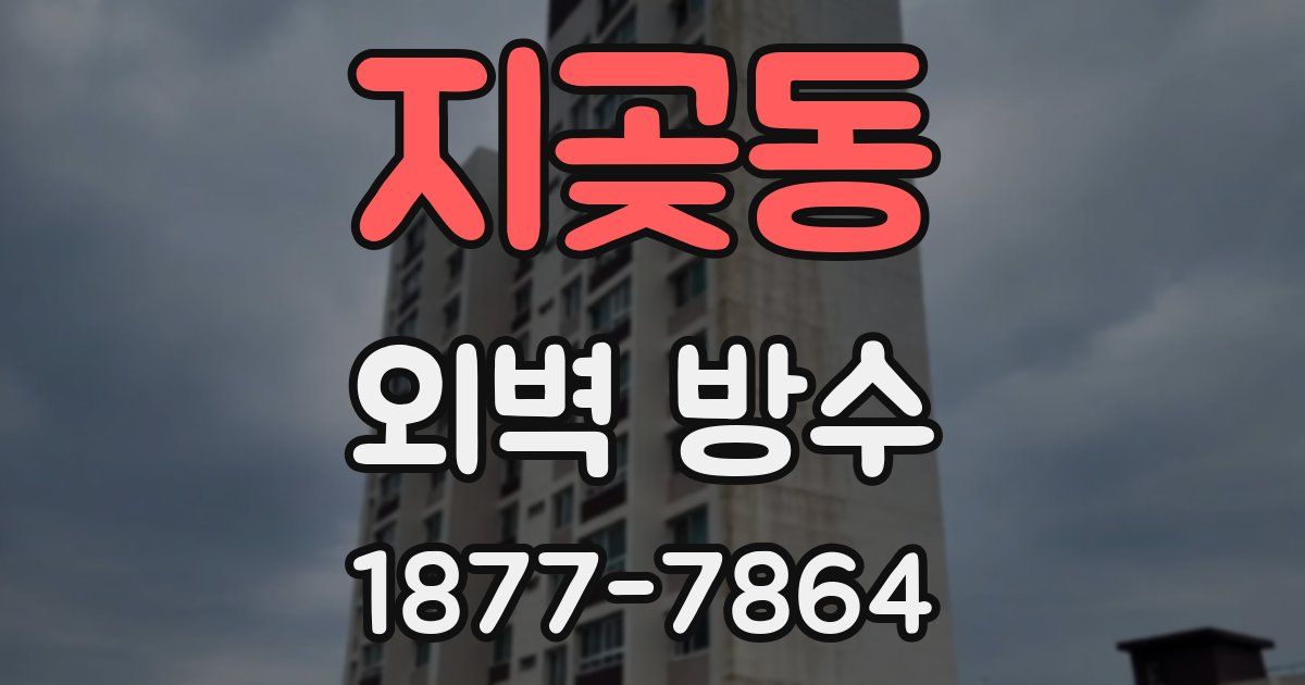 지곶동 외벽 방수