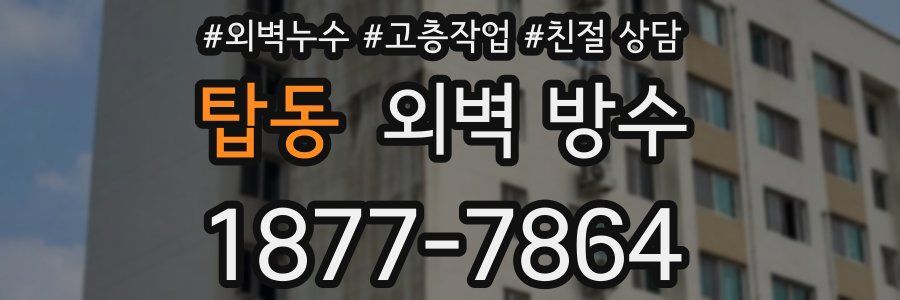 탑동 외벽 방수