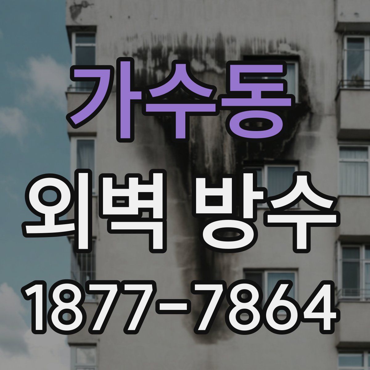 가수동 외벽 방수