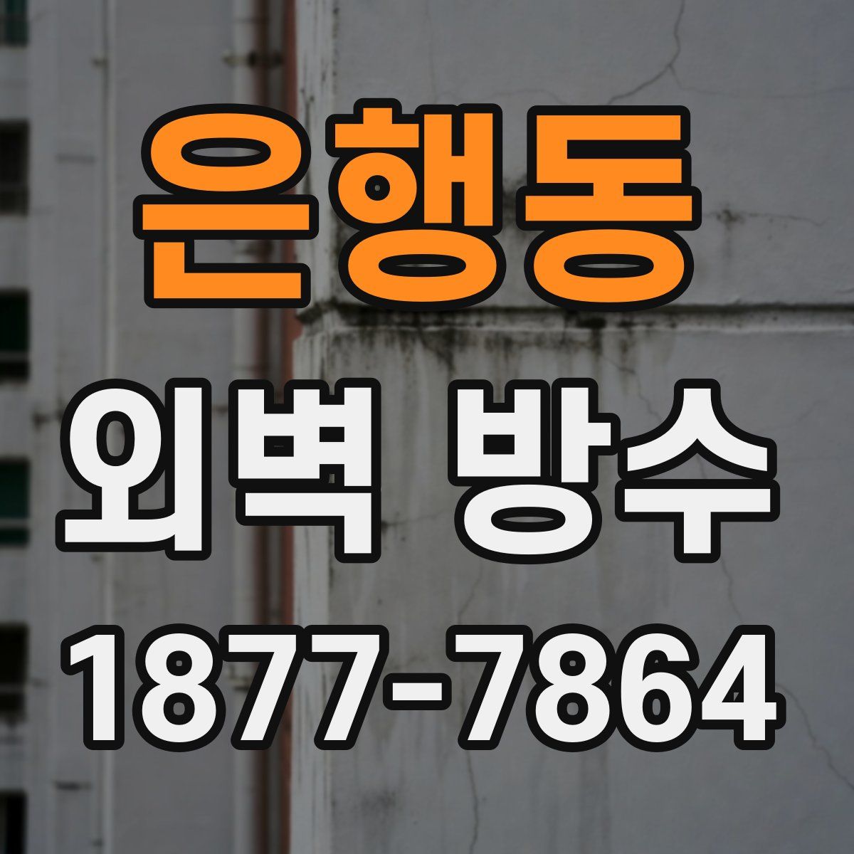 은행동 외벽 방수