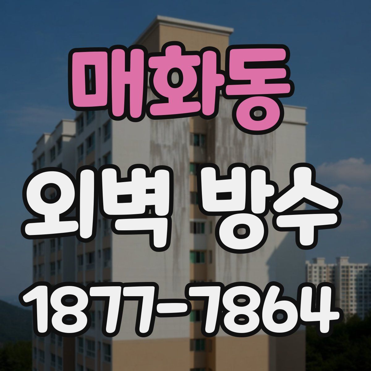 매화동 외벽 방수