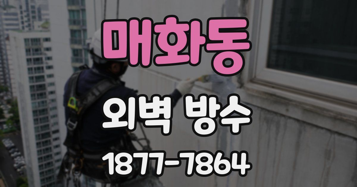 매화동 외벽 방수