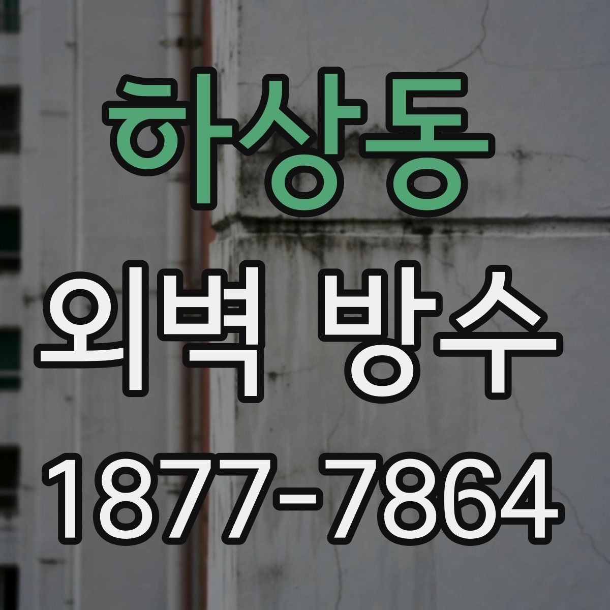 하상동 외벽 방수 시공 전 주변 환경을 확인해야 하는 이유