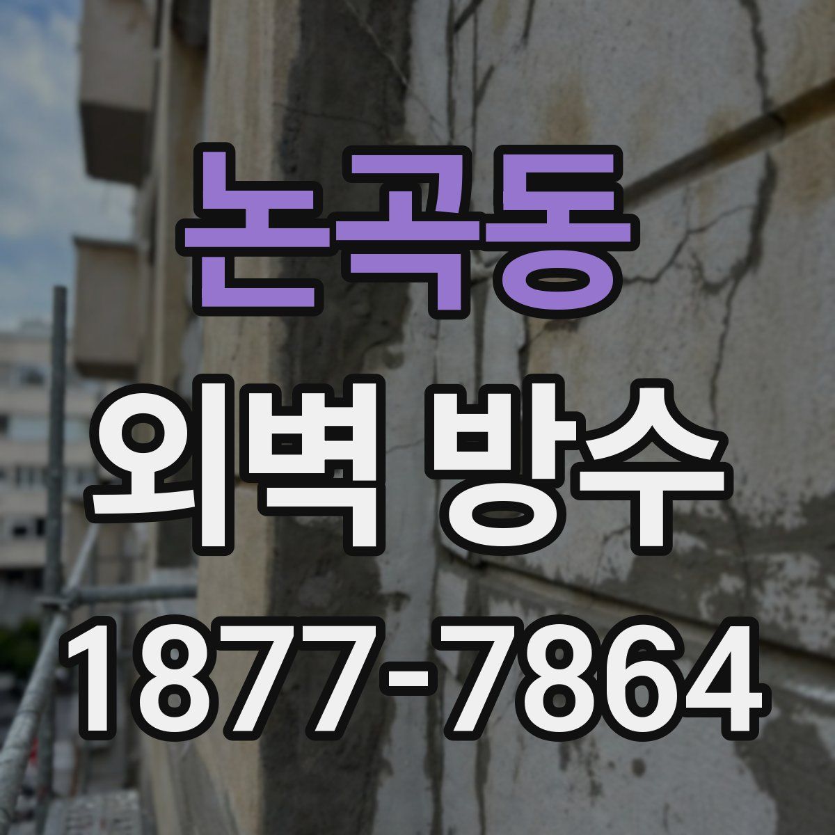 논곡동 외벽 방수