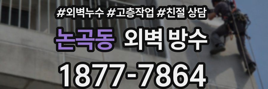 논곡동 외벽 방수