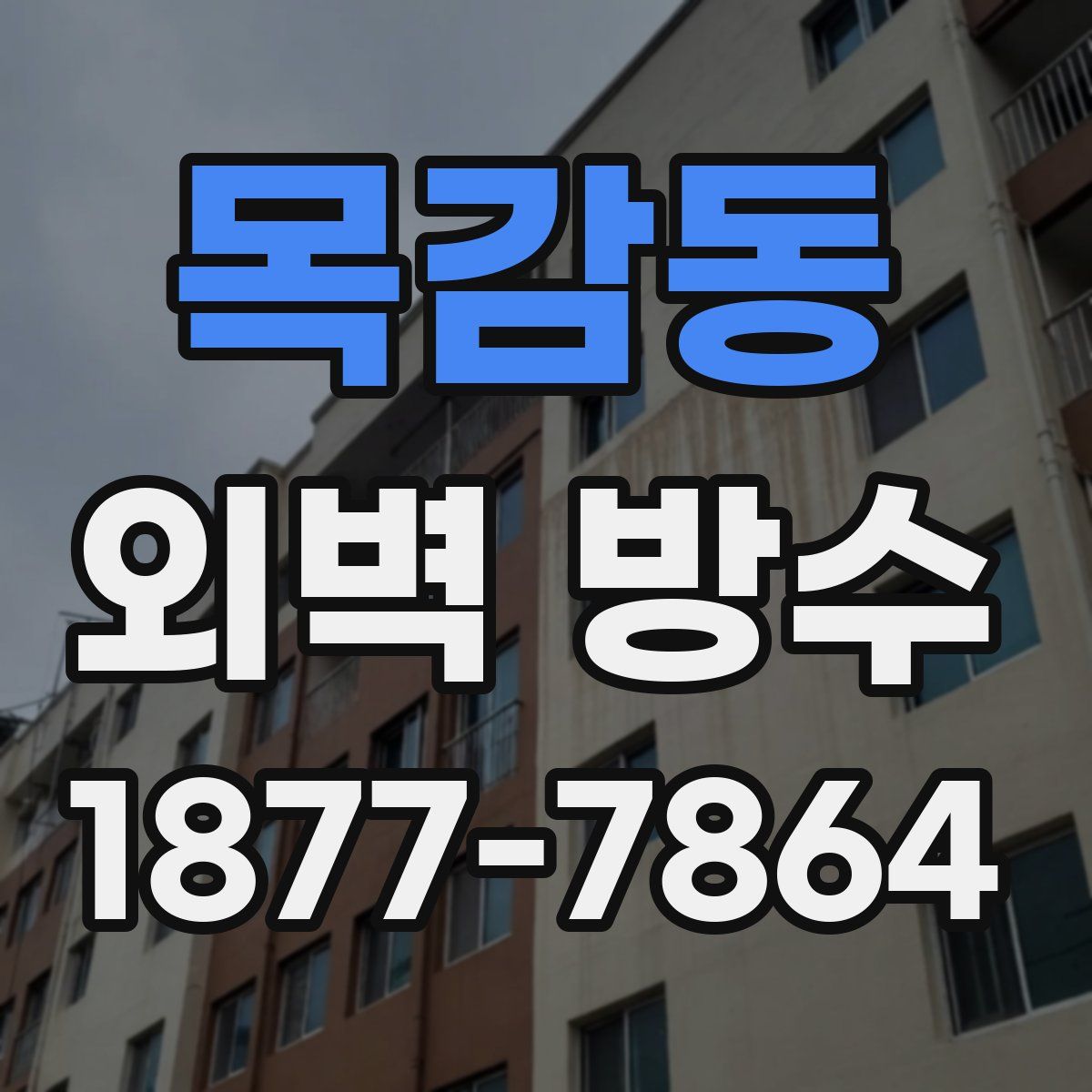 목감동 외벽 방수