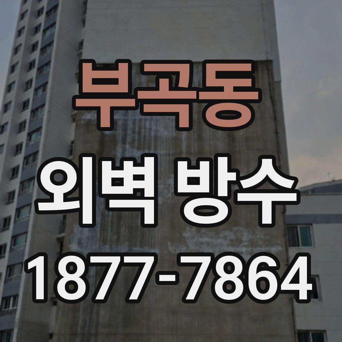부곡동 외벽 방수