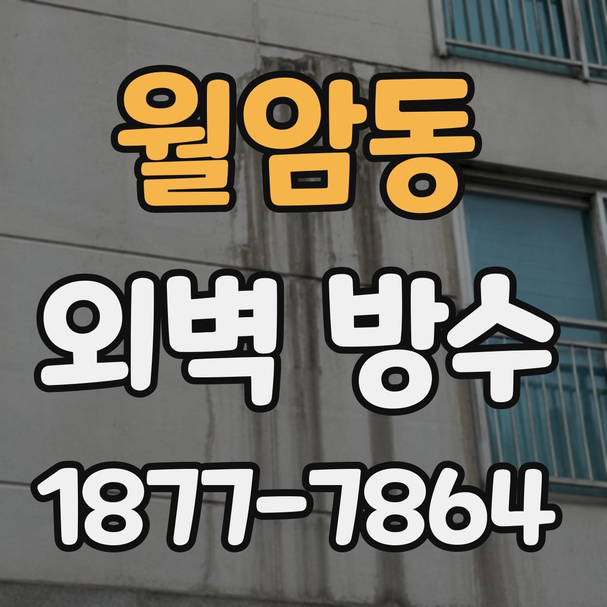 월암동 외벽 방수